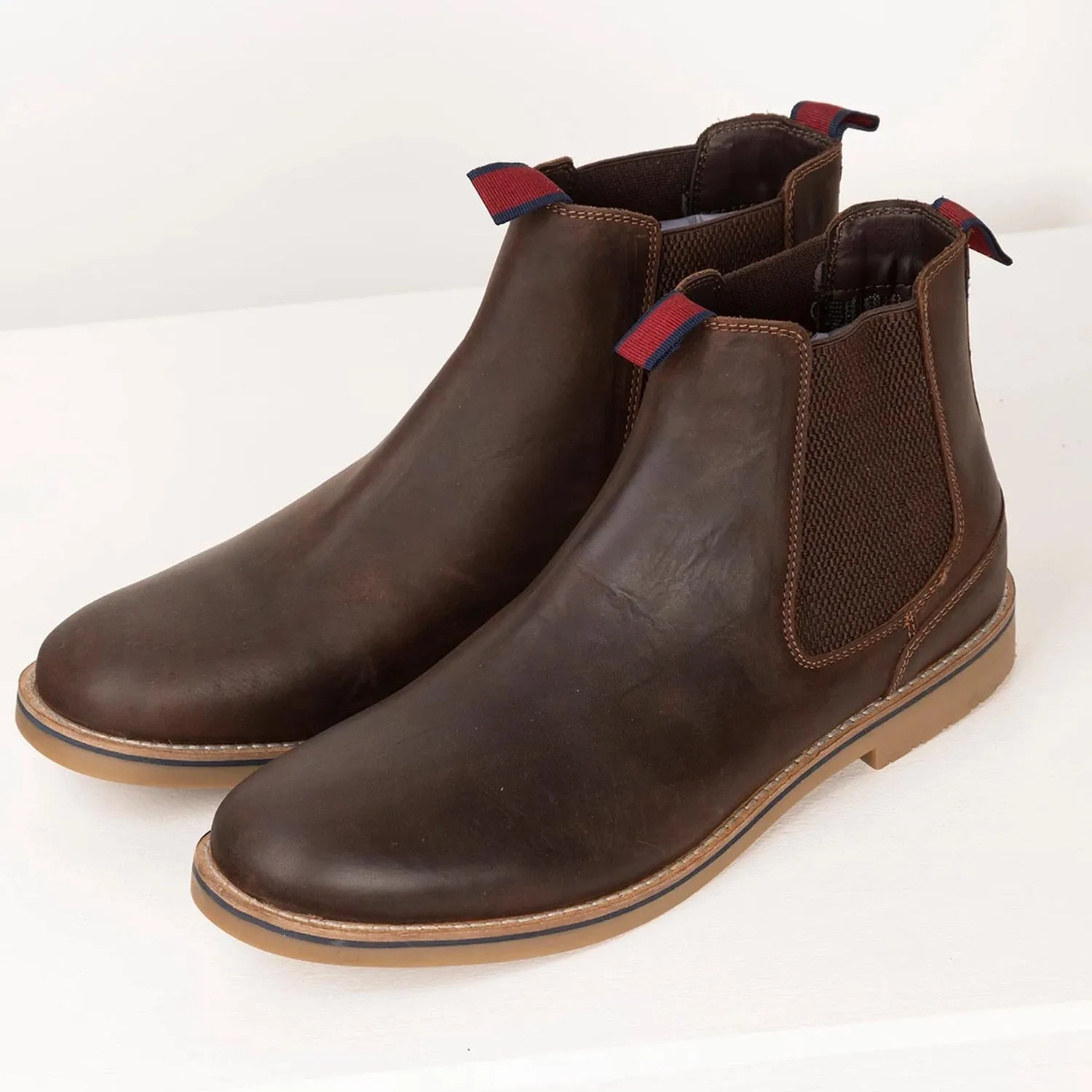 Men's Leather Chelsea Boots
