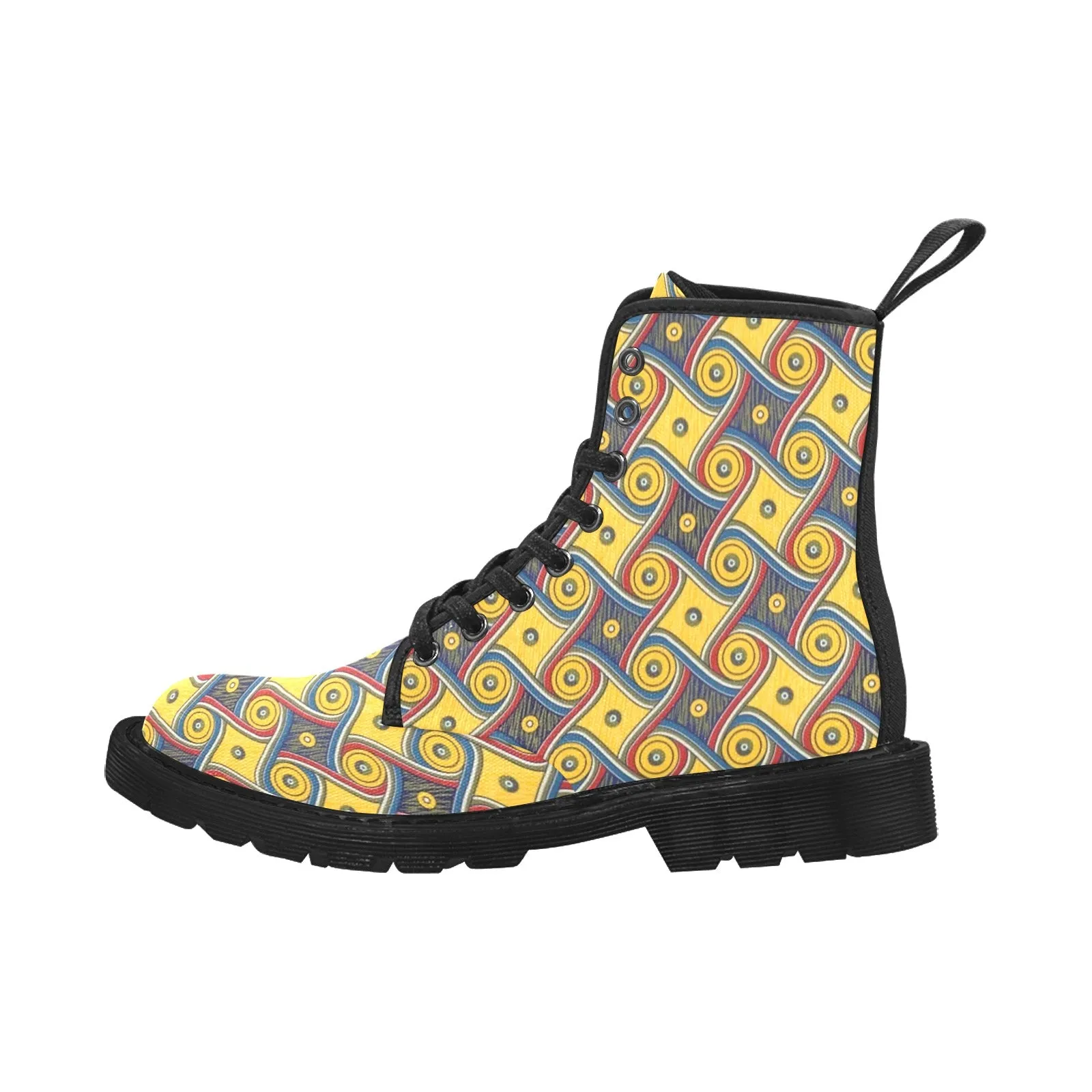 My Happy Place Gallifrey One Carpet Oxford Canvas Boots