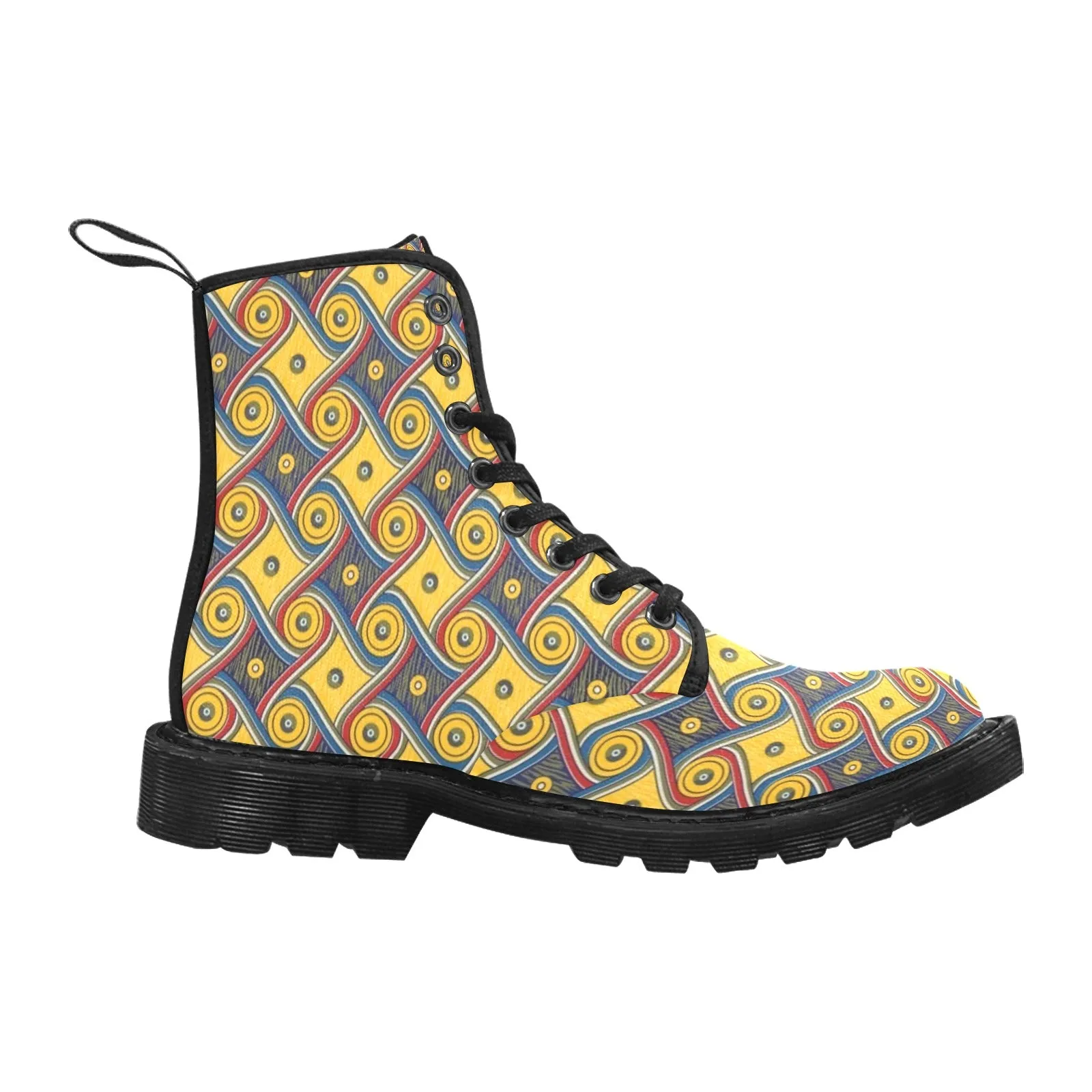 My Happy Place Gallifrey One Carpet Oxford Canvas Boots