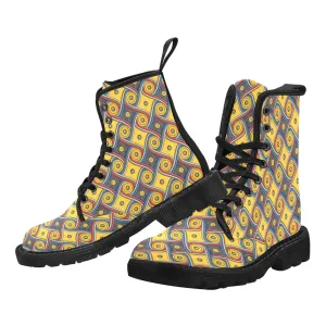 My Happy Place Gallifrey One Carpet Oxford Canvas Boots
