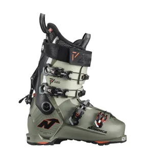 Nordica 2025 Unlimited 120 DYN Men's Ski Boots Green Black Red