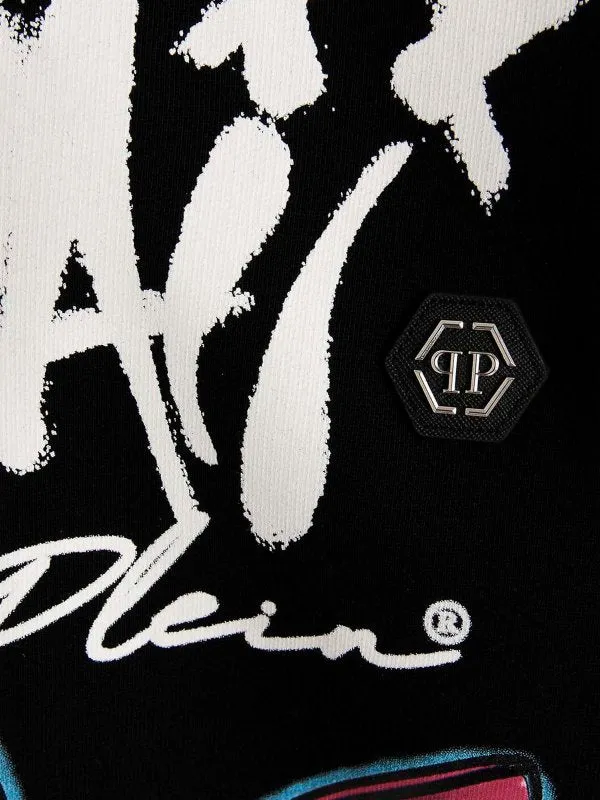 Philipp Plein Skull Hawaii Hoodie