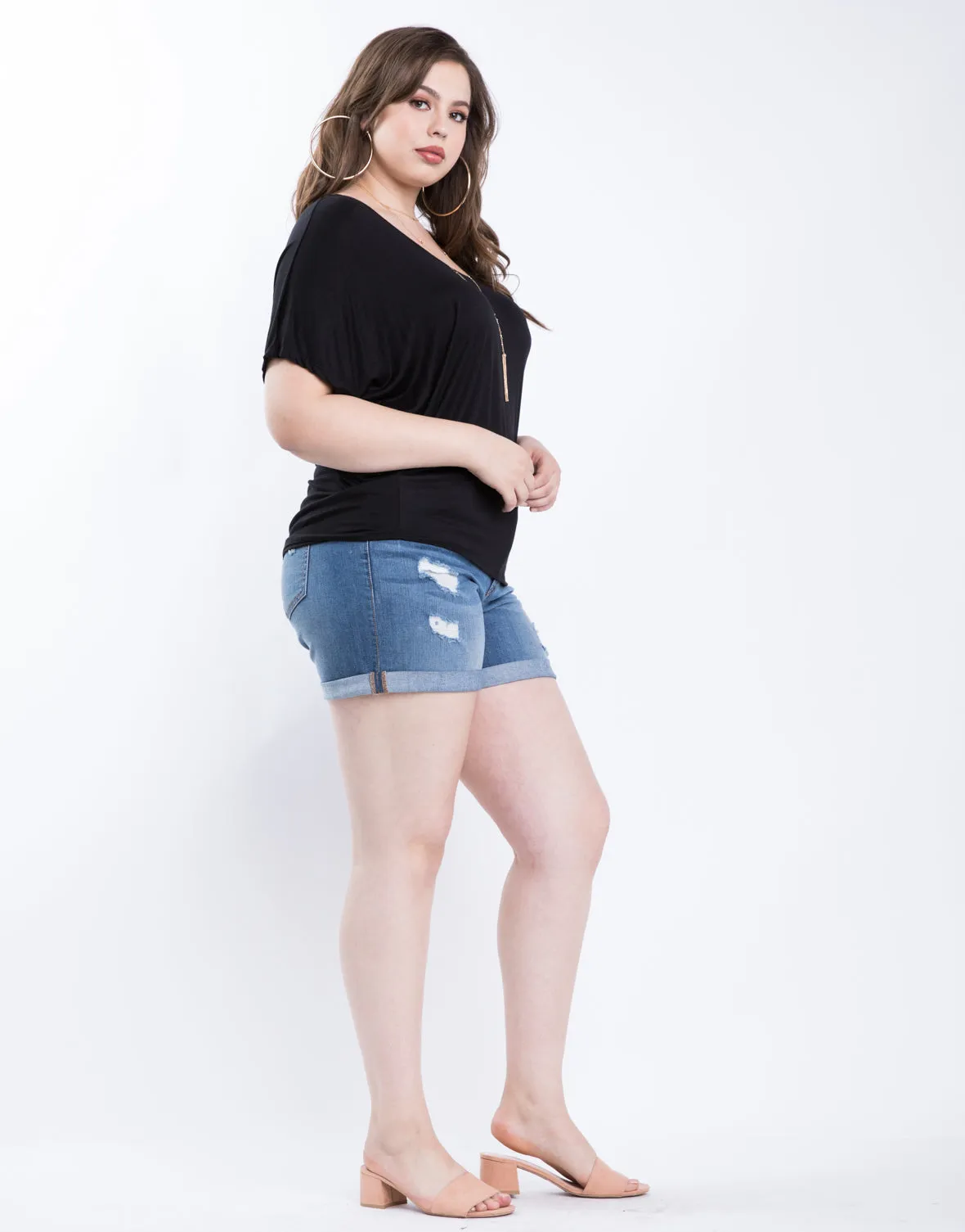 Plus Size Basic Everyday Top