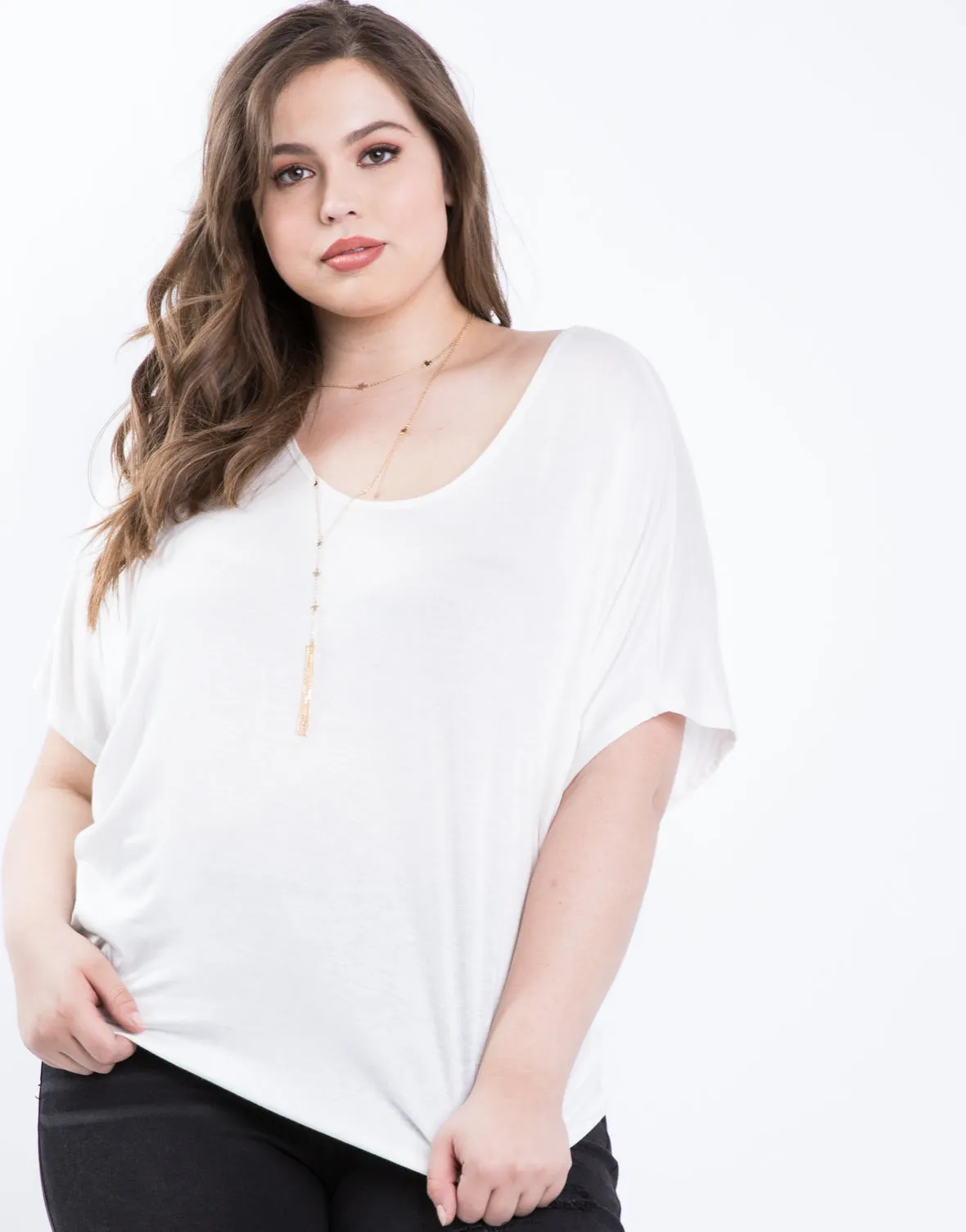 Plus Size Basic Everyday Top