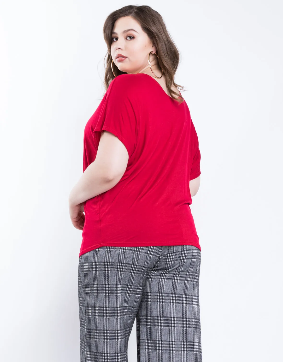 Plus Size Basic Everyday Top