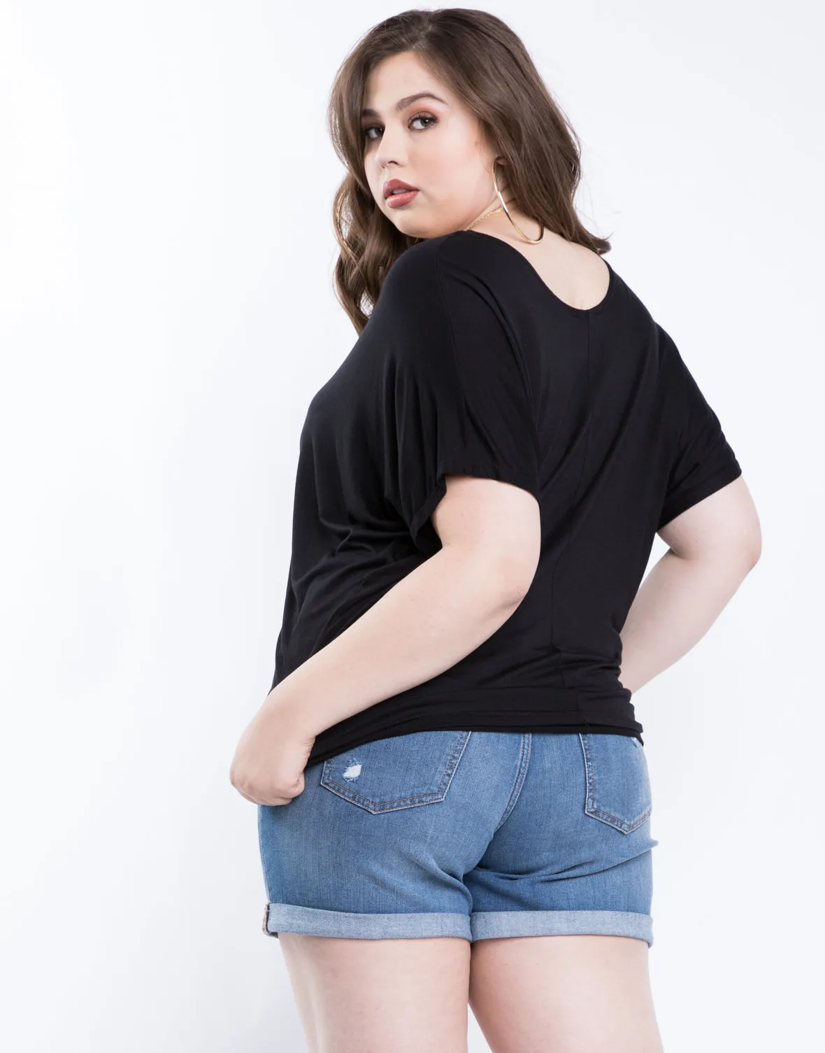 Plus Size Basic Everyday Top