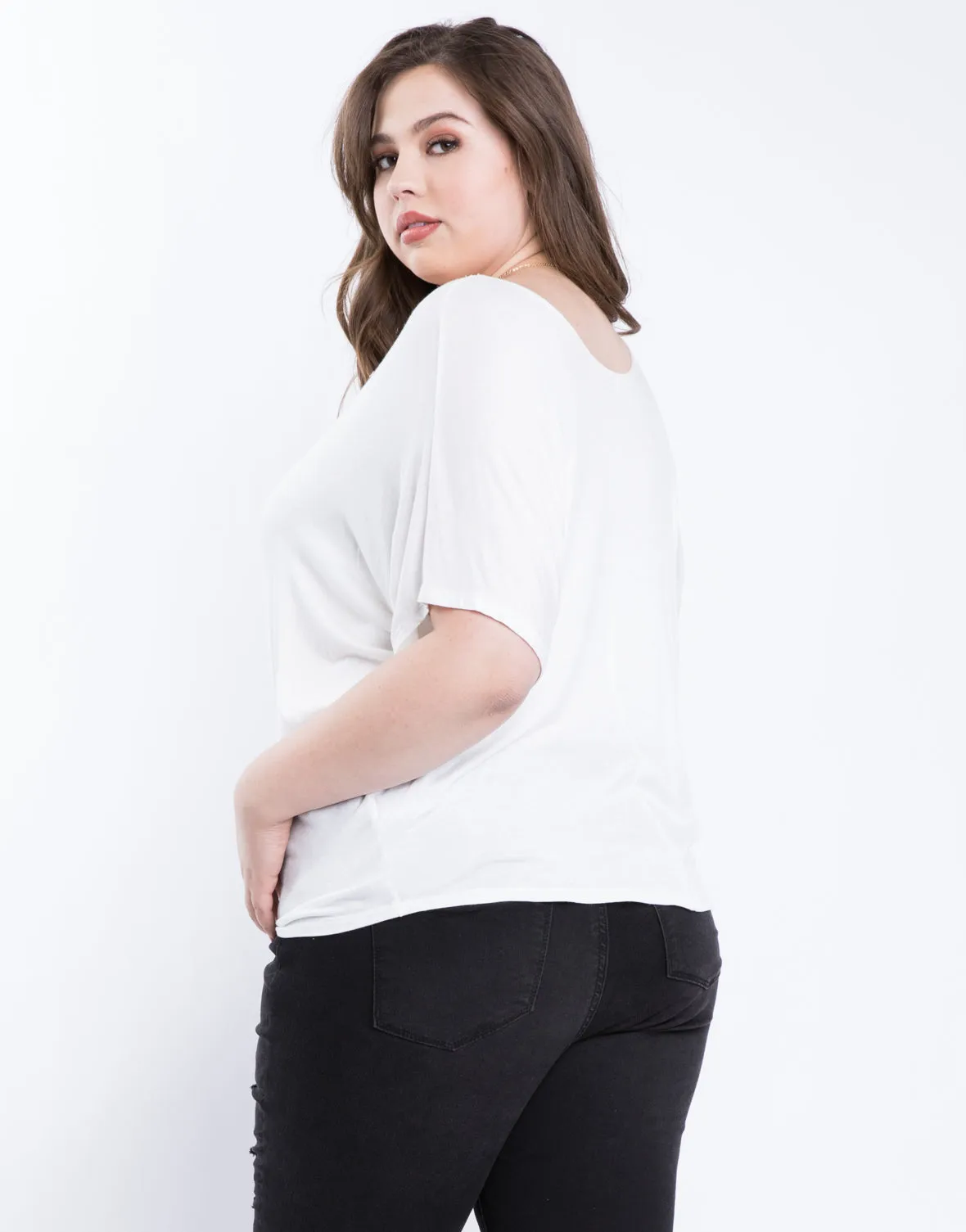 Plus Size Basic Everyday Top