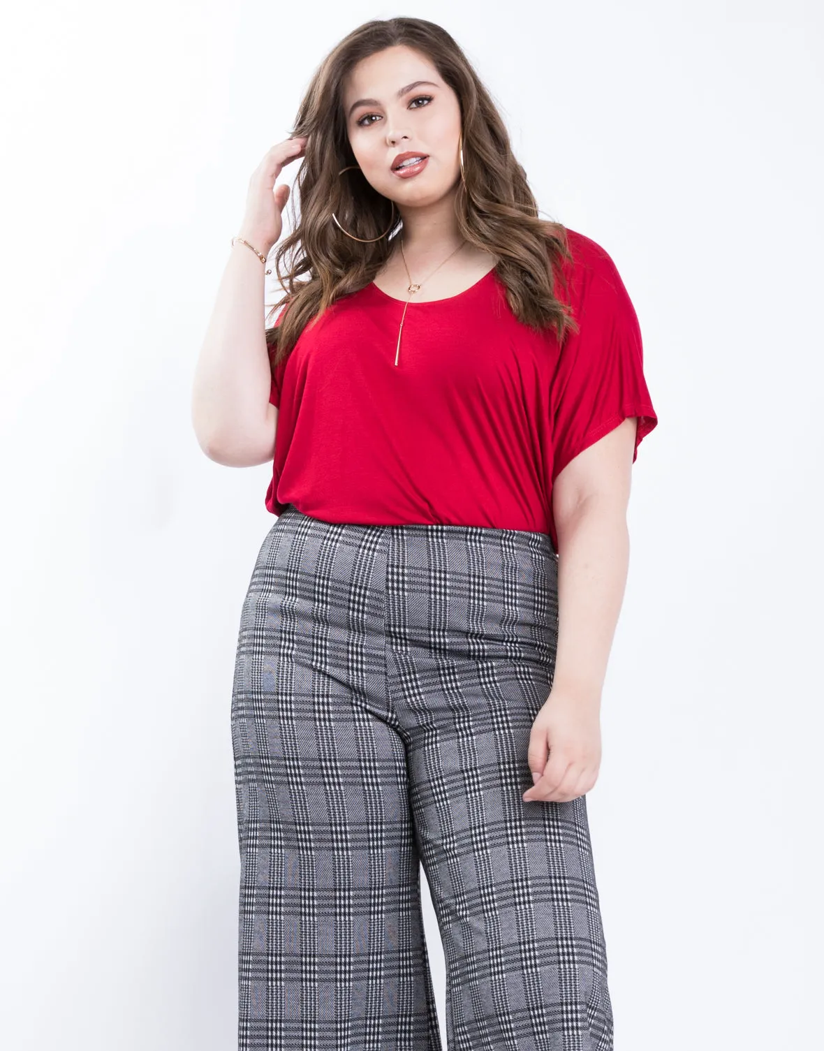 Plus Size Basic Everyday Top