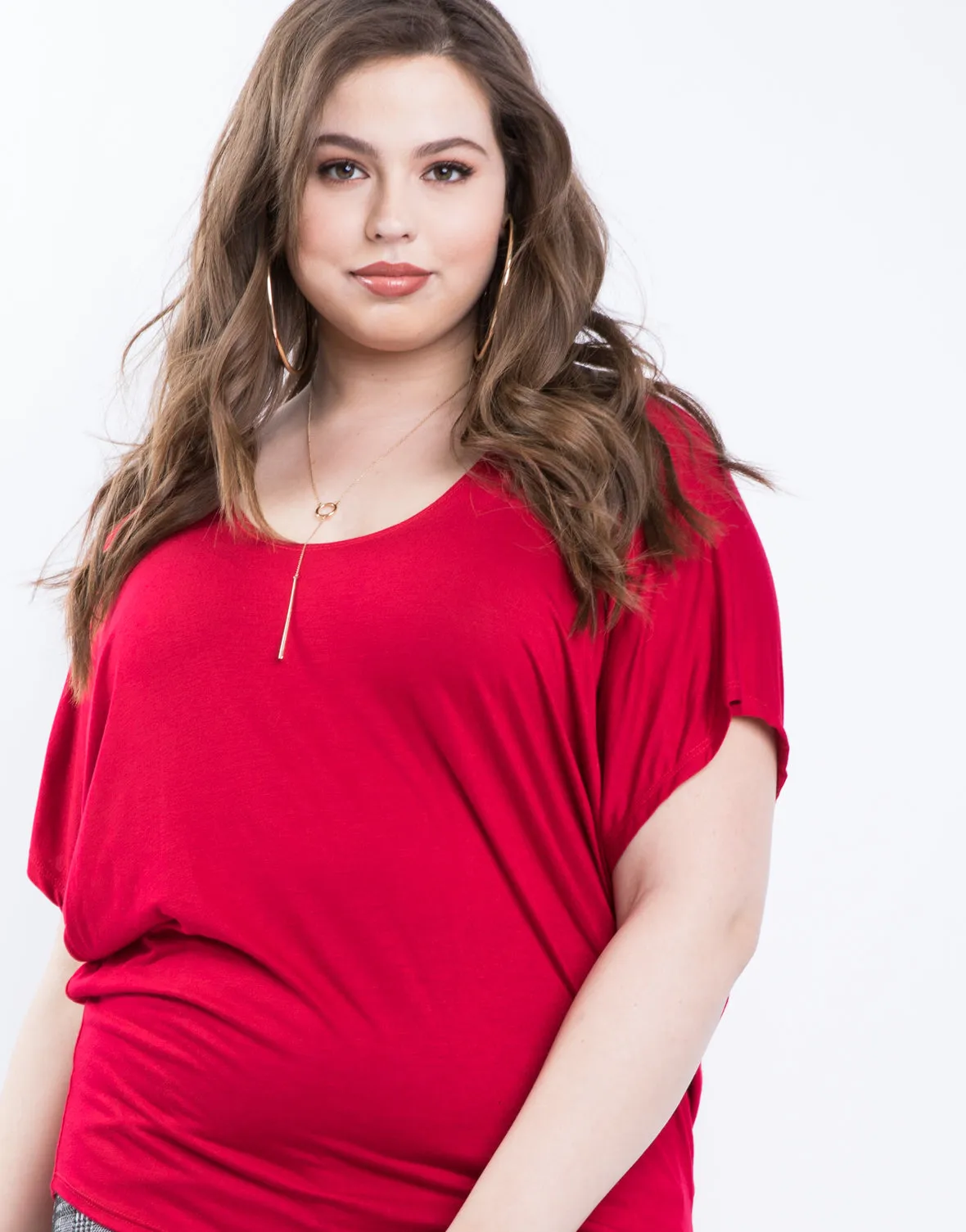 Plus Size Basic Everyday Top
