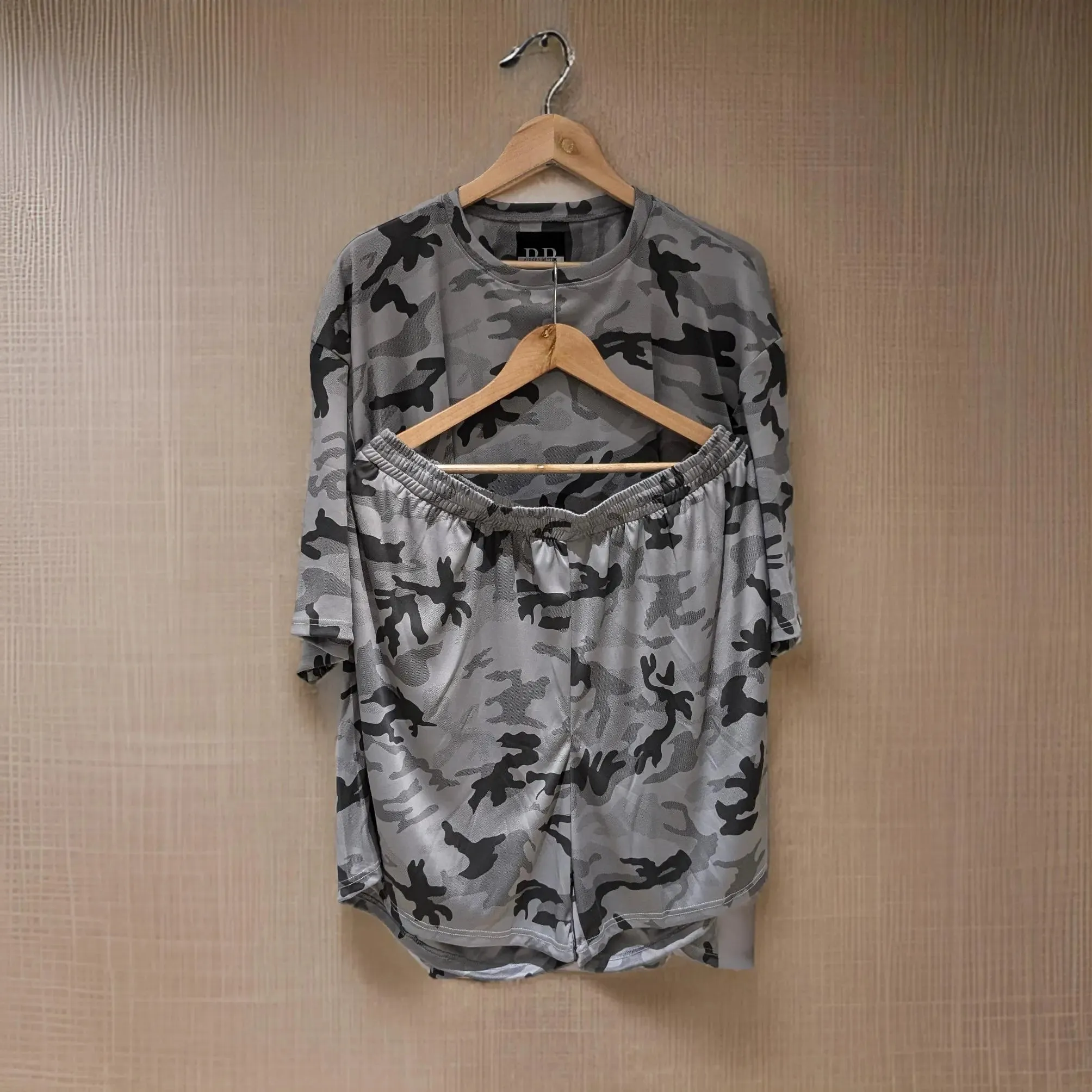 Premium White Camouflage Co-ord Set