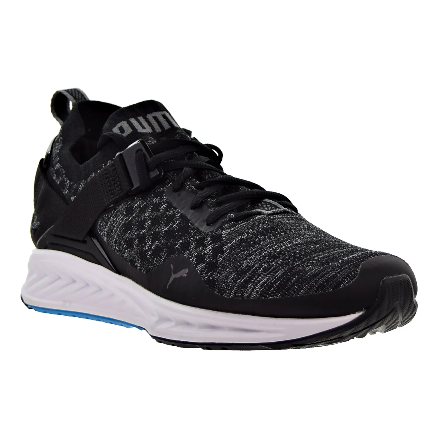 Puma Ignite EvoKnit Lo Men's Shoes Black/Blue/Quiet Shade