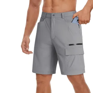Quick-Dry Cargo Shorts – Lightweight Outdoor Utility with Pockets