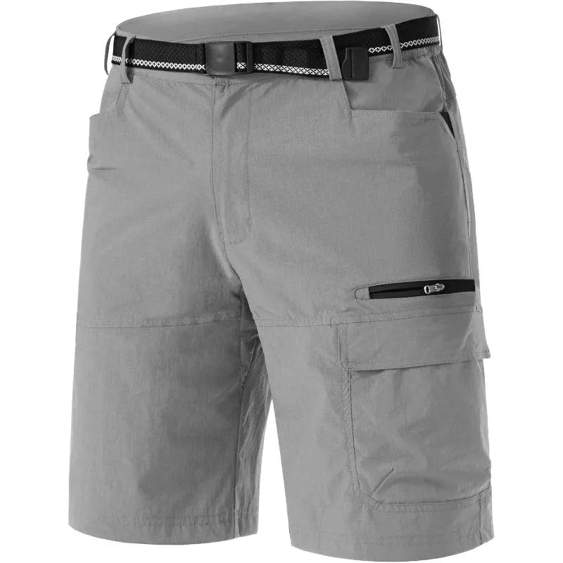 Quick-Dry Cargo Shorts – Lightweight Outdoor Utility with Pockets