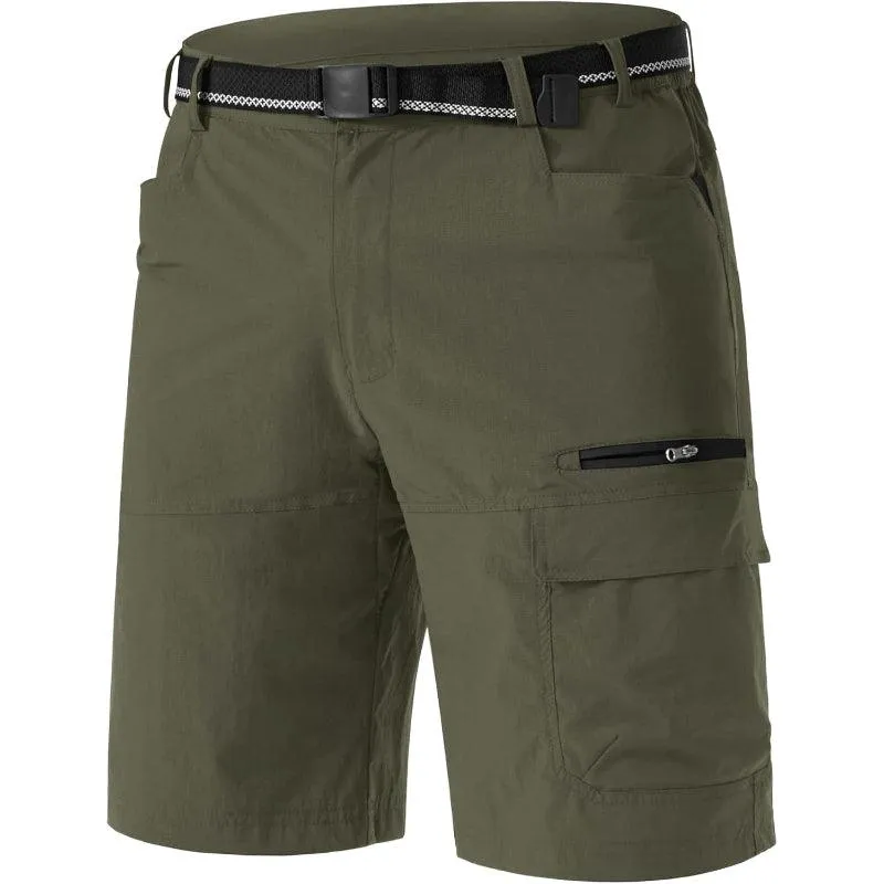 Quick-Dry Cargo Shorts – Lightweight Outdoor Utility with Pockets