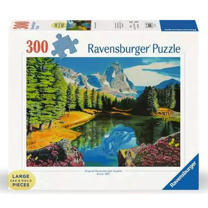 Ravensburger Rocky Mountain Reflections  Large Format 300 pc Puzzle