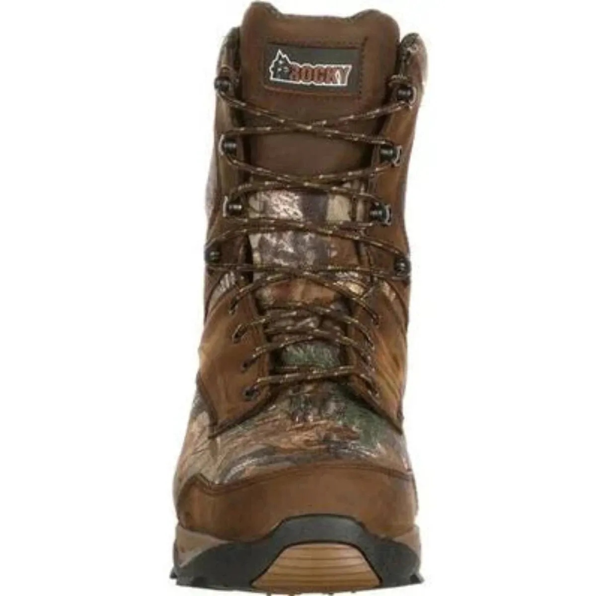 Rocky Retraction Men's Waterproof 800G Insulated Soft Toe Outdoor Boots Rks0227 In Realtree Edge
