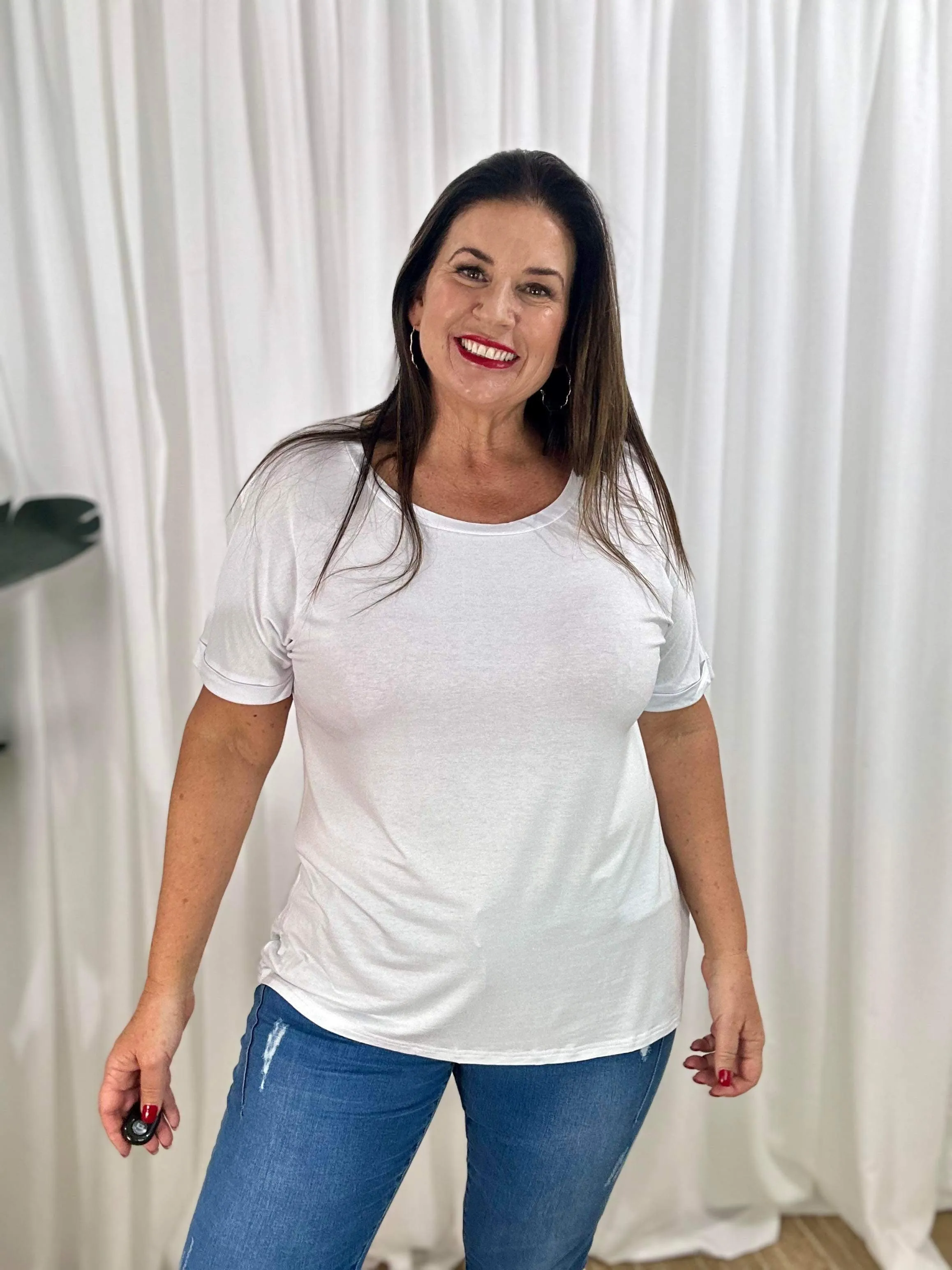 Roll Sleeve Tee