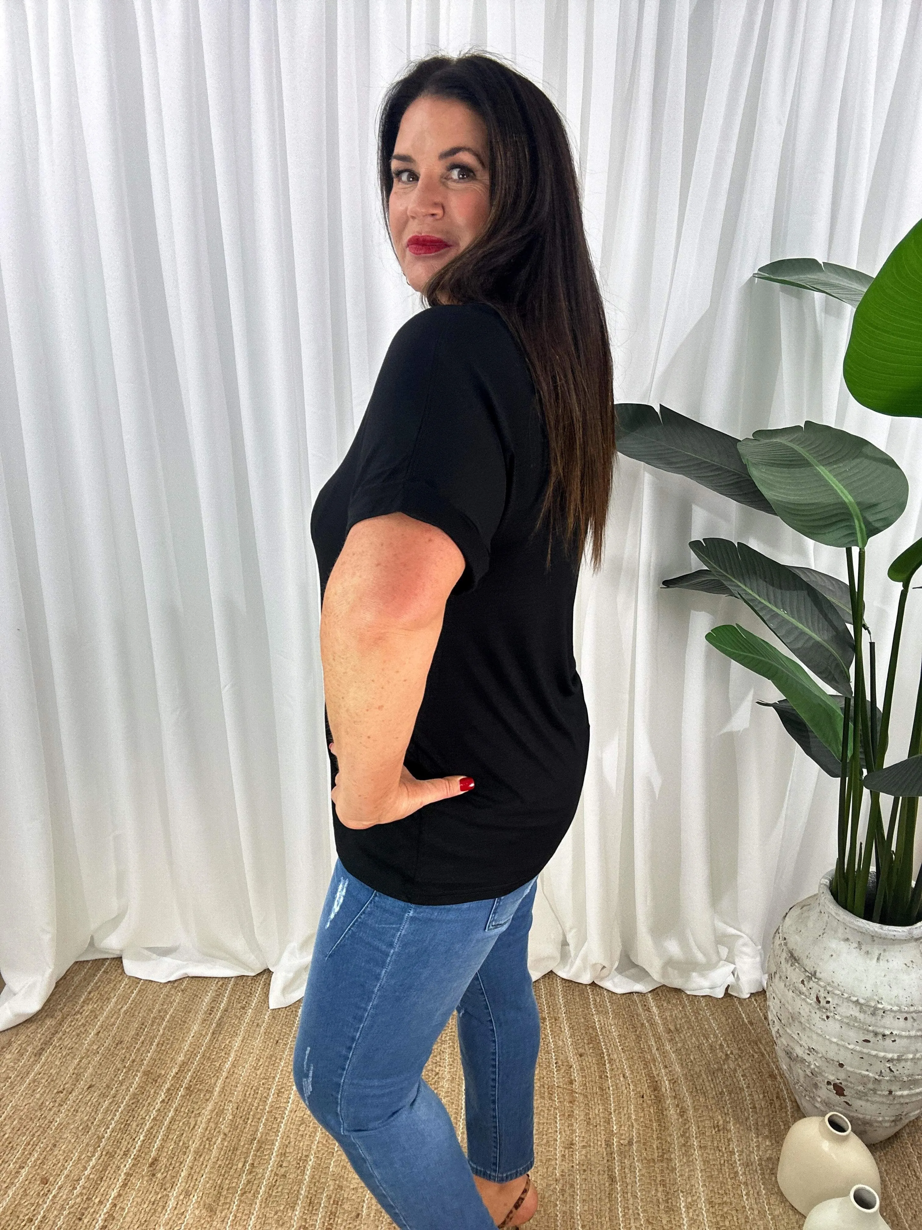 Roll Sleeve Tee