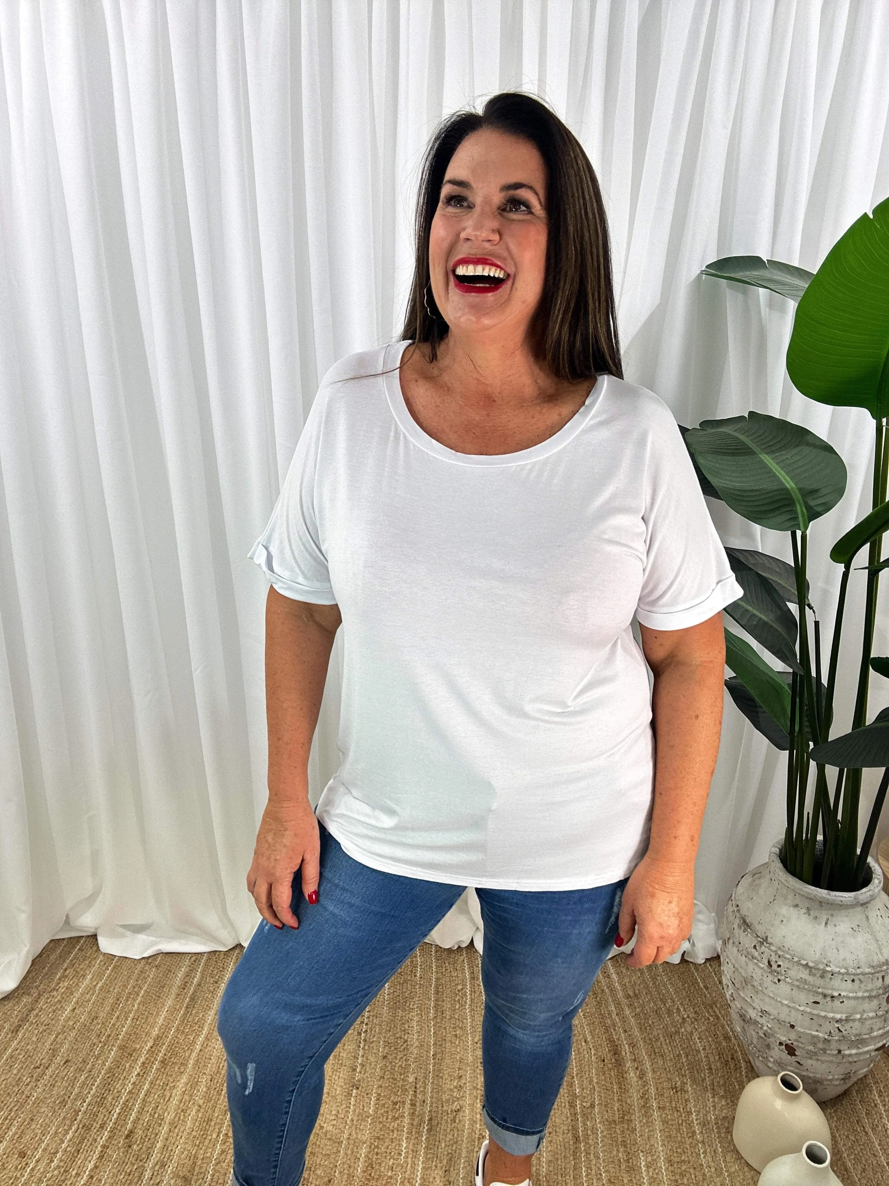 Roll Sleeve Tee