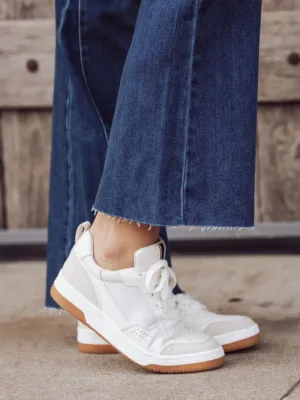 Romi Low Top Silhouette Sneaker - Bone