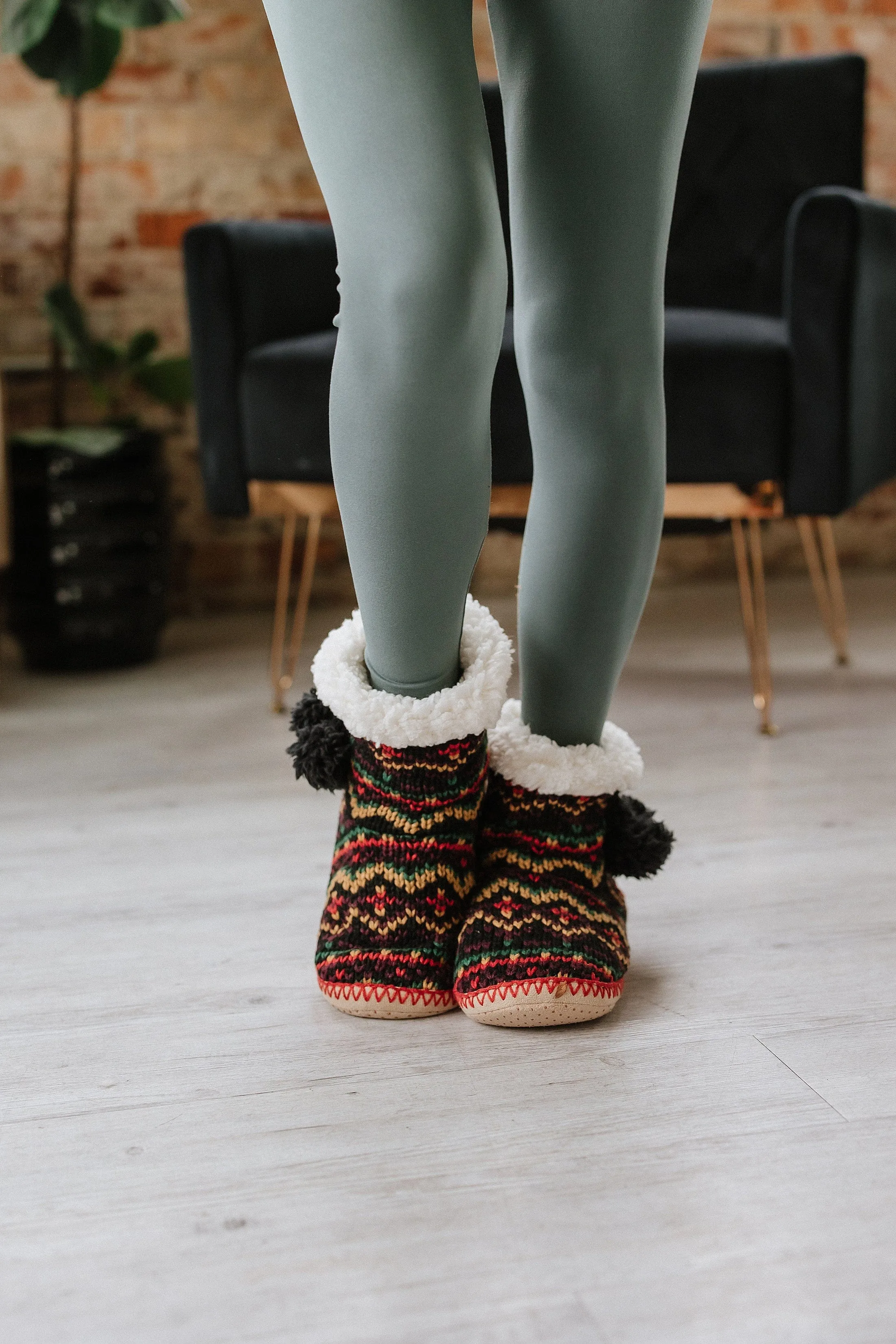 SALE - Micah Multicolor Slipper Boots