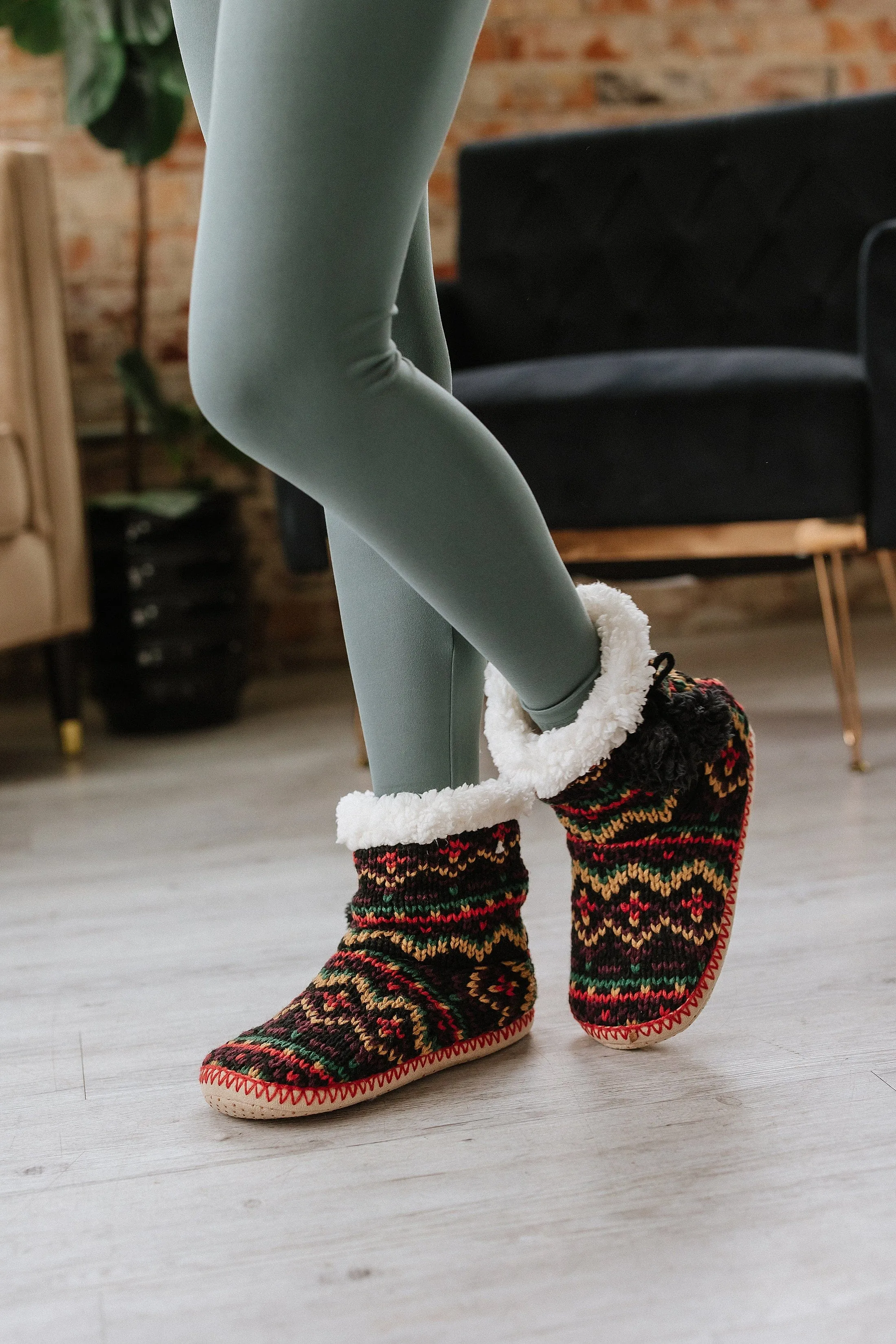 SALE - Micah Multicolor Slipper Boots
