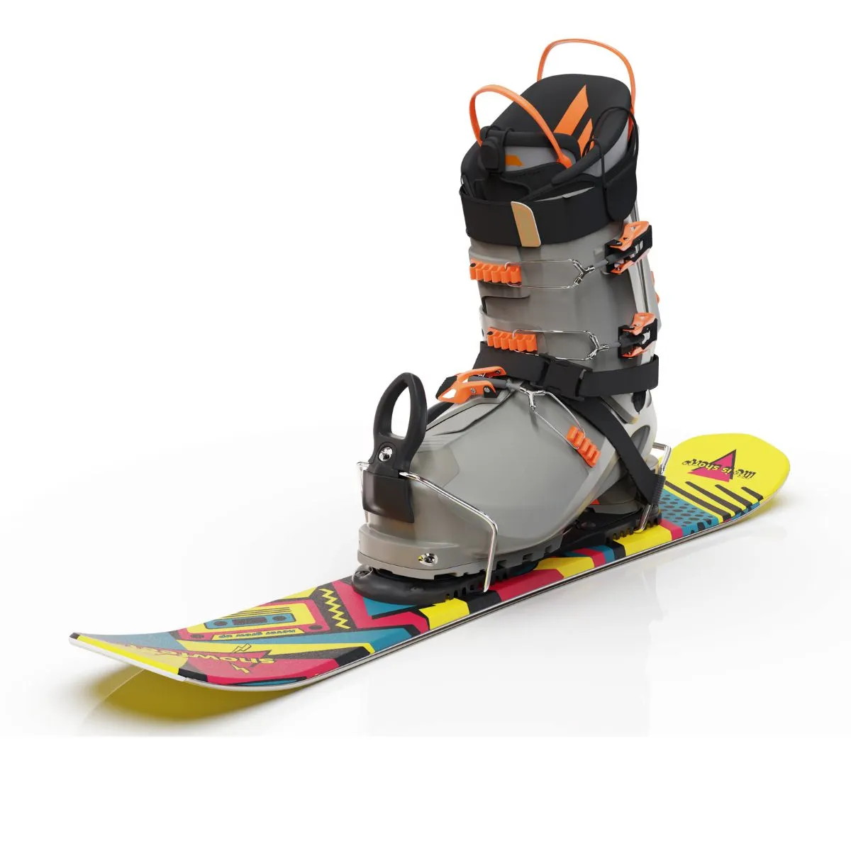 Snowfeet* | 65 CM | Skiblades Snowblades Short Skis