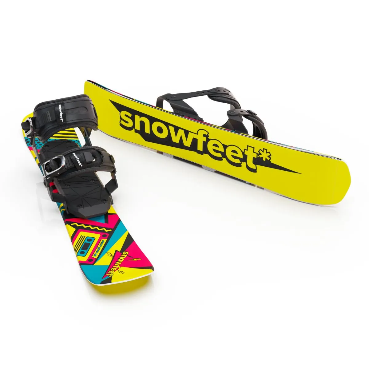 Snowfeet* | 65 CM | Skiblades Snowblades Short Skis