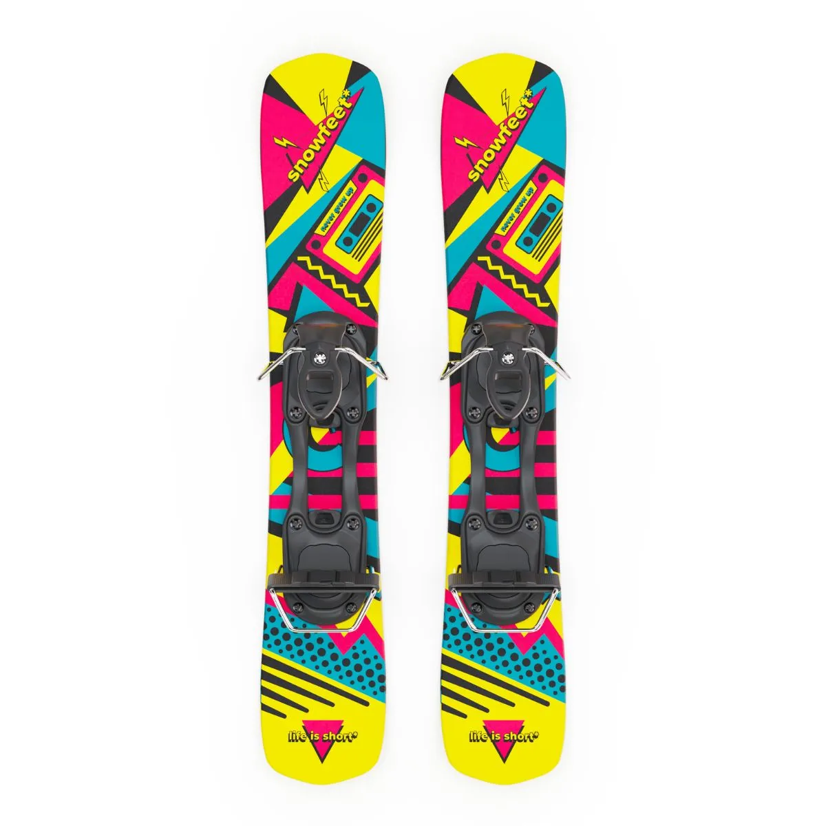 Snowfeet* | 65 CM | Skiblades Snowblades Short Skis