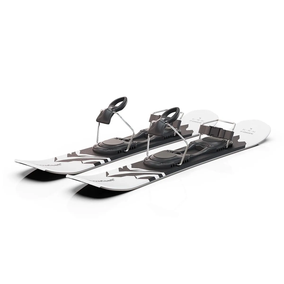 Snowfeet* | 65 CM | Skiblades Snowblades Short Skis