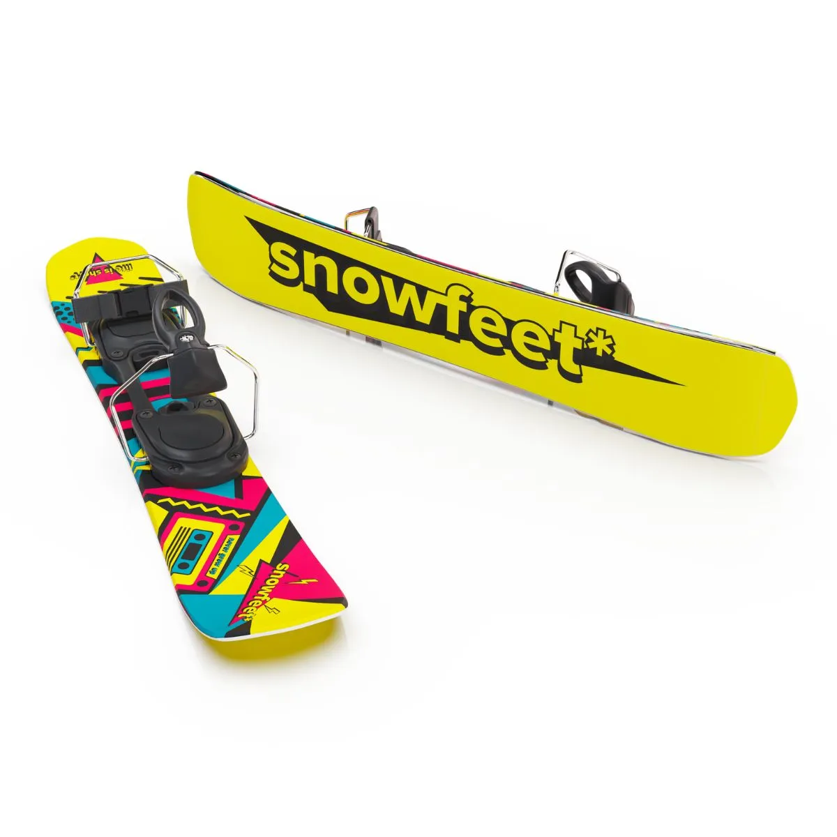 Snowfeet* | 65 CM | Skiblades Snowblades Short Skis