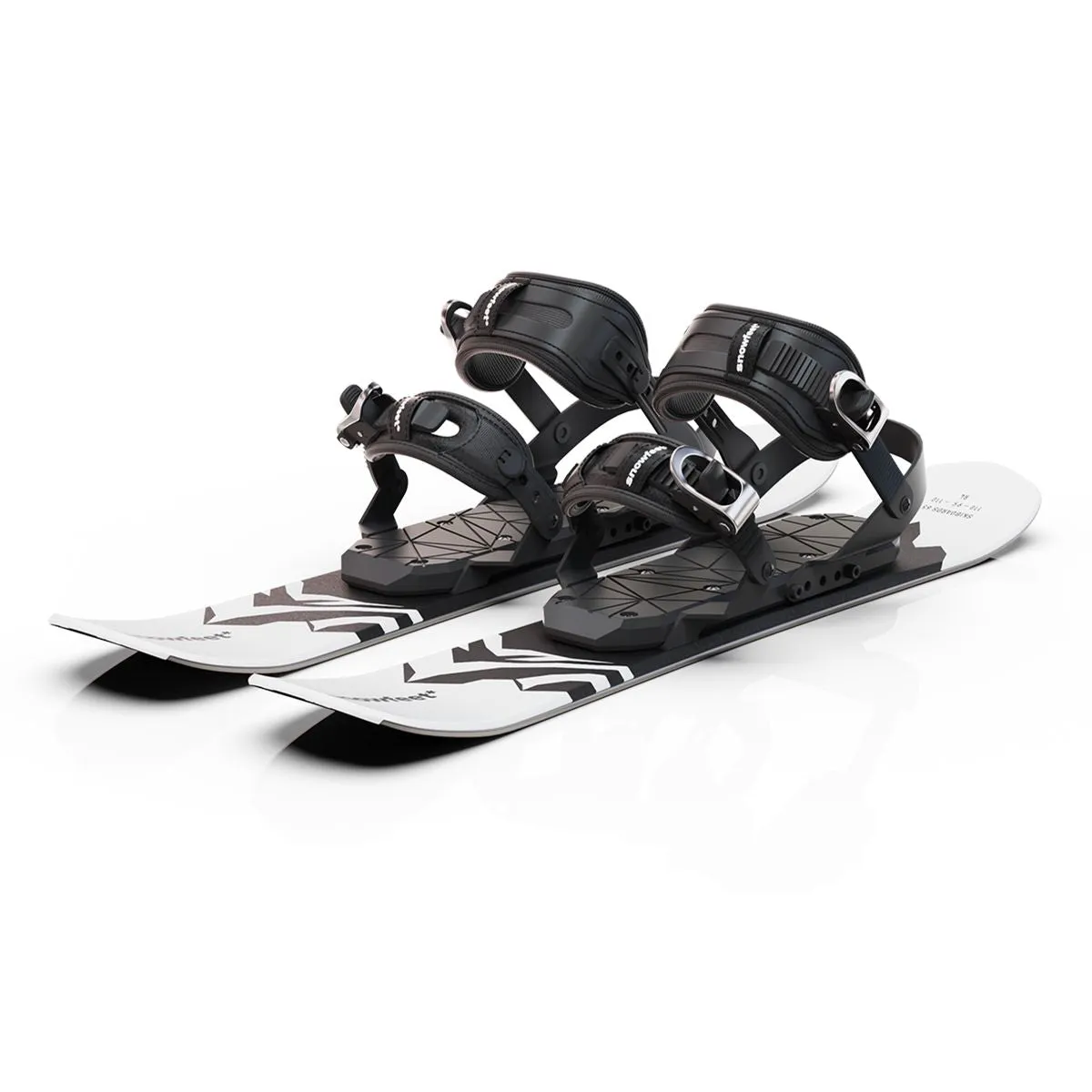 Snowfeet* | 65 CM | Skiblades Snowblades Short Skis