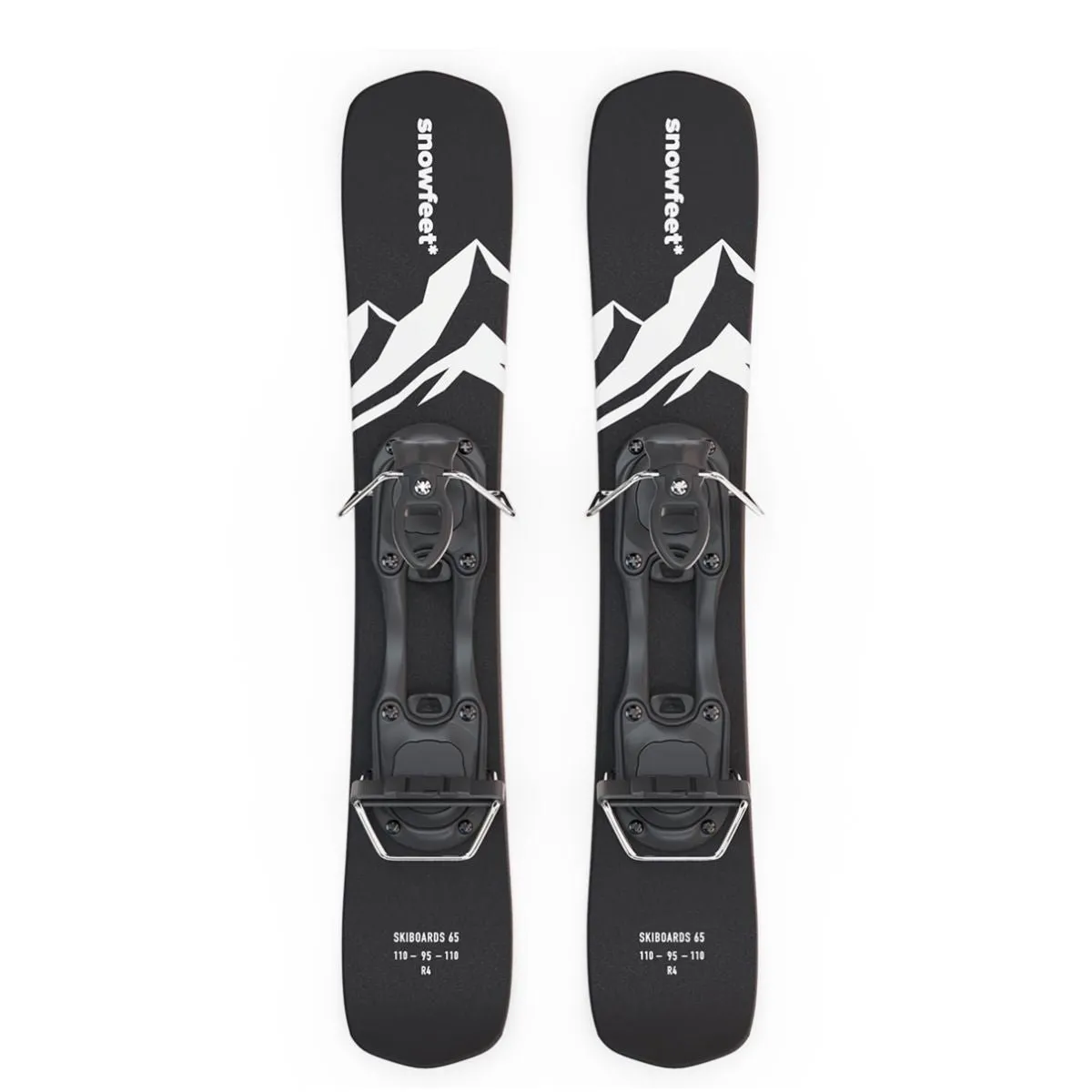 Snowfeet* | 65 CM | Skiblades Snowblades Short Skis