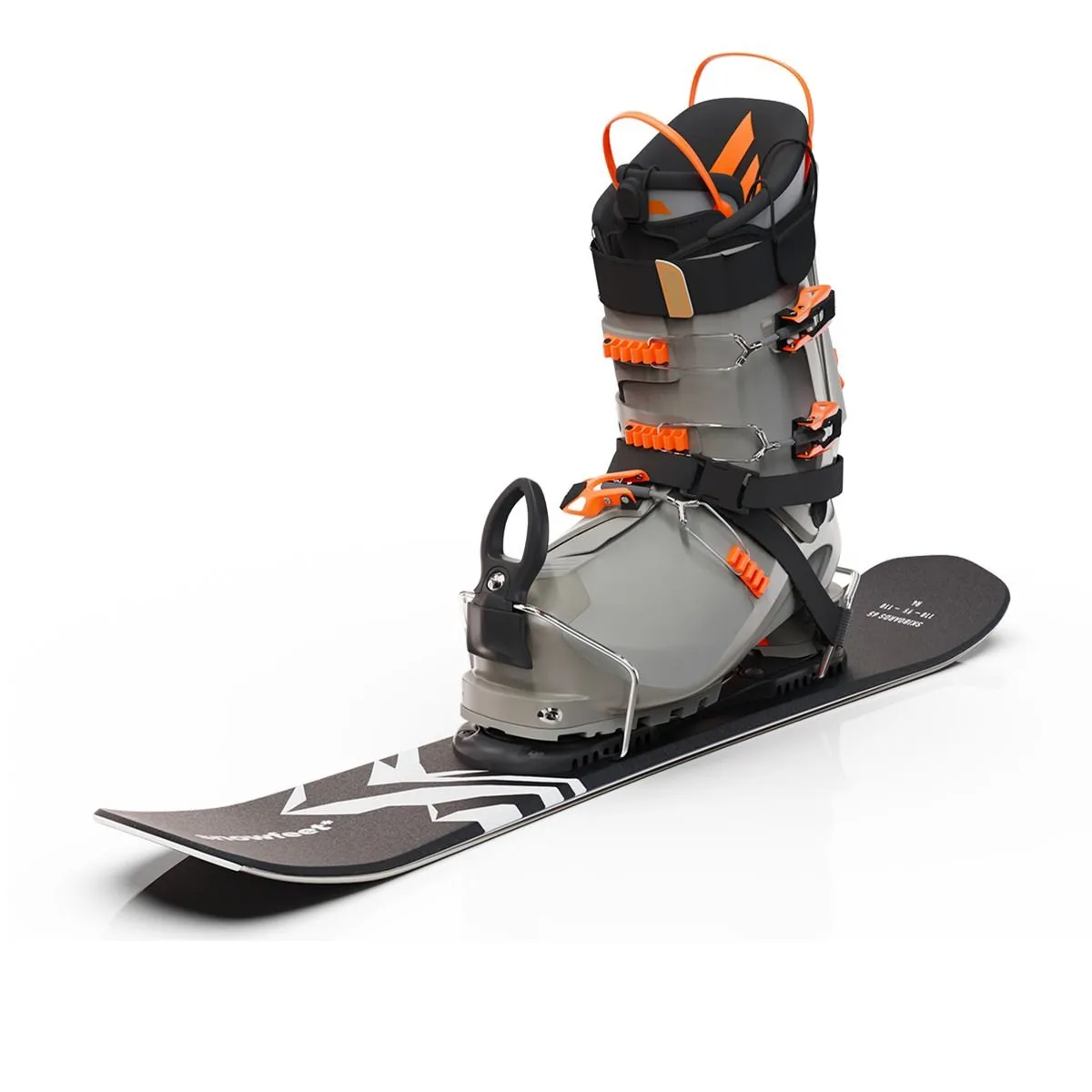 Snowfeet* | 65 CM | Skiblades Snowblades Short Skis