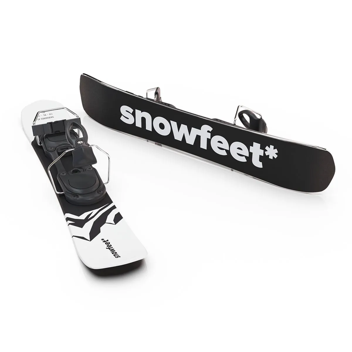 Snowfeet* | 65 CM | Skiblades Snowblades Short Skis