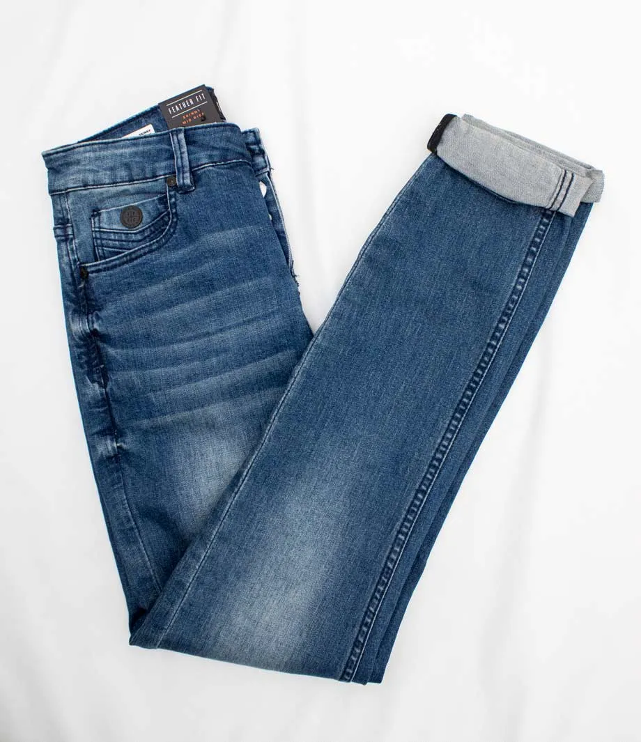 SPCC Dirty Indigo Blue Skinny Jeans