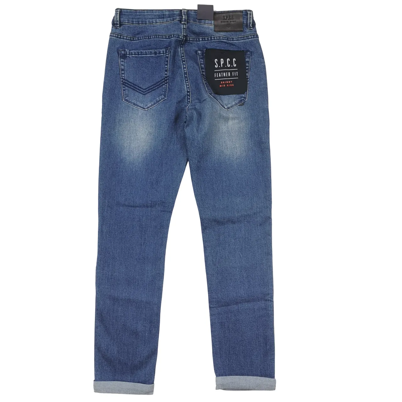 SPCC Dirty Indigo Blue Skinny Jeans