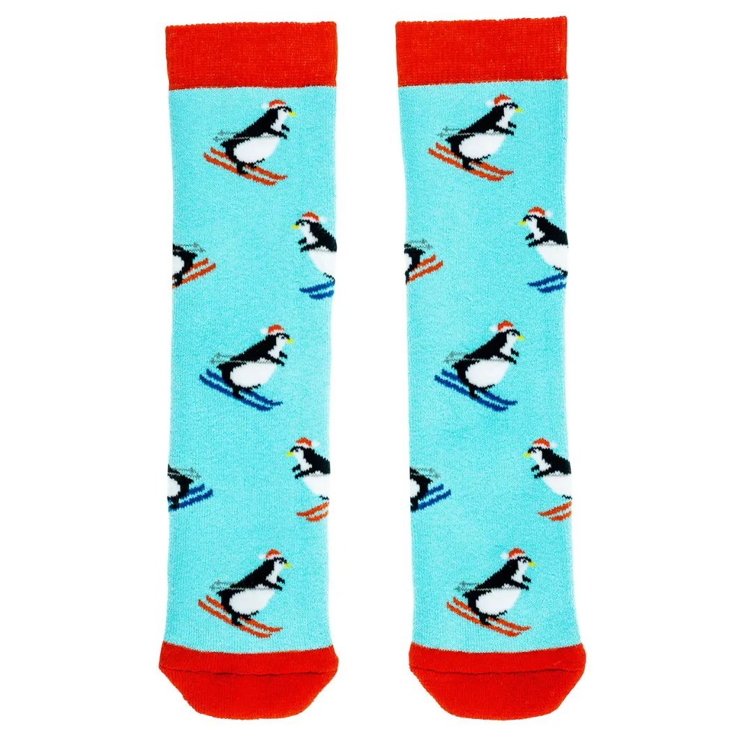 Squelch Minis Socks Penguins Age 3-6