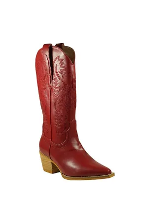 The Lambert Red Cowgirl Boots