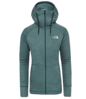 The North Face Hikesteller Midlayer Women Hiking Jacket Grey
