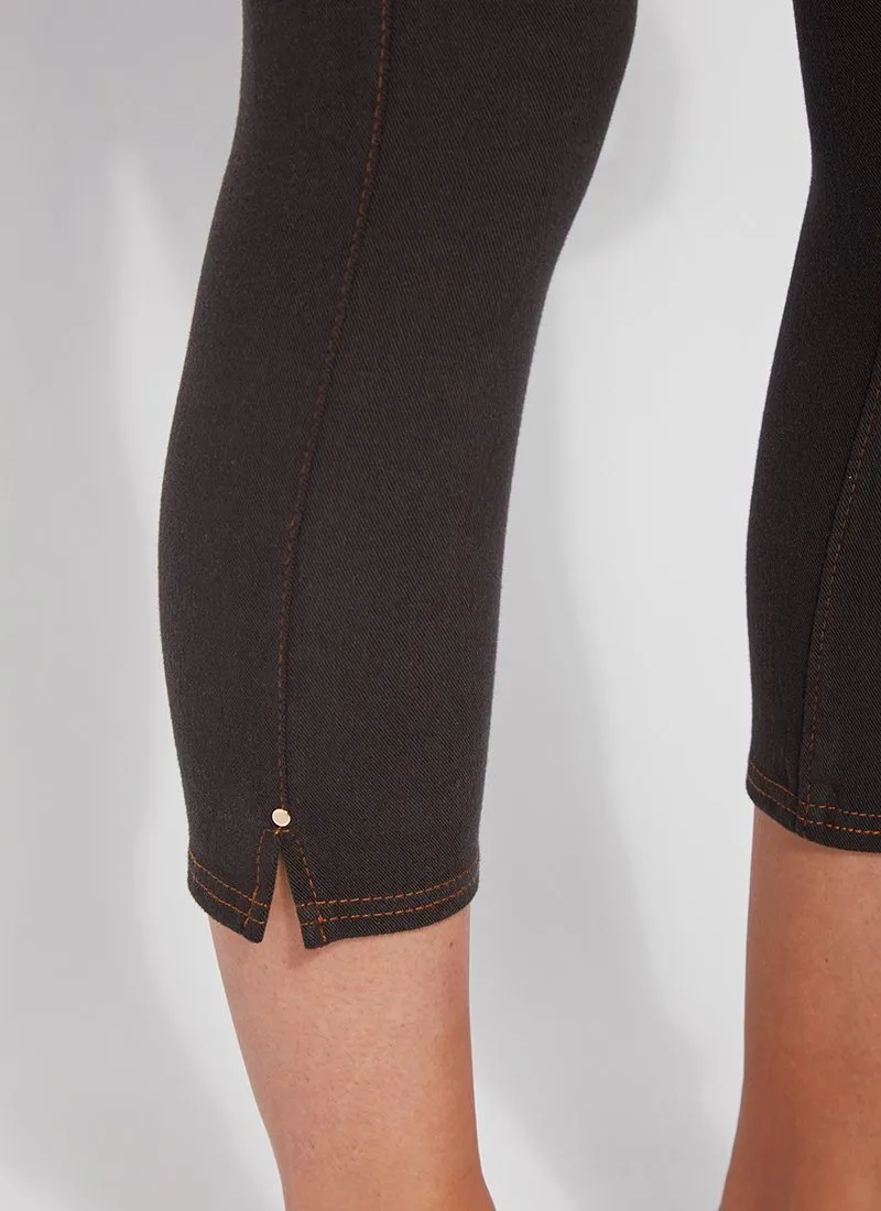 Toothpick Capri ("Cool"-ing Knit Denim 21.25" Inseam)