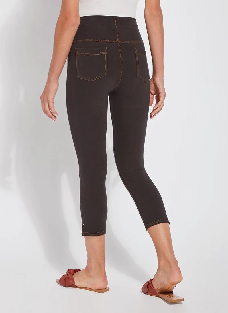 Toothpick Capri ("Cool"-ing Knit Denim 21.25" Inseam)