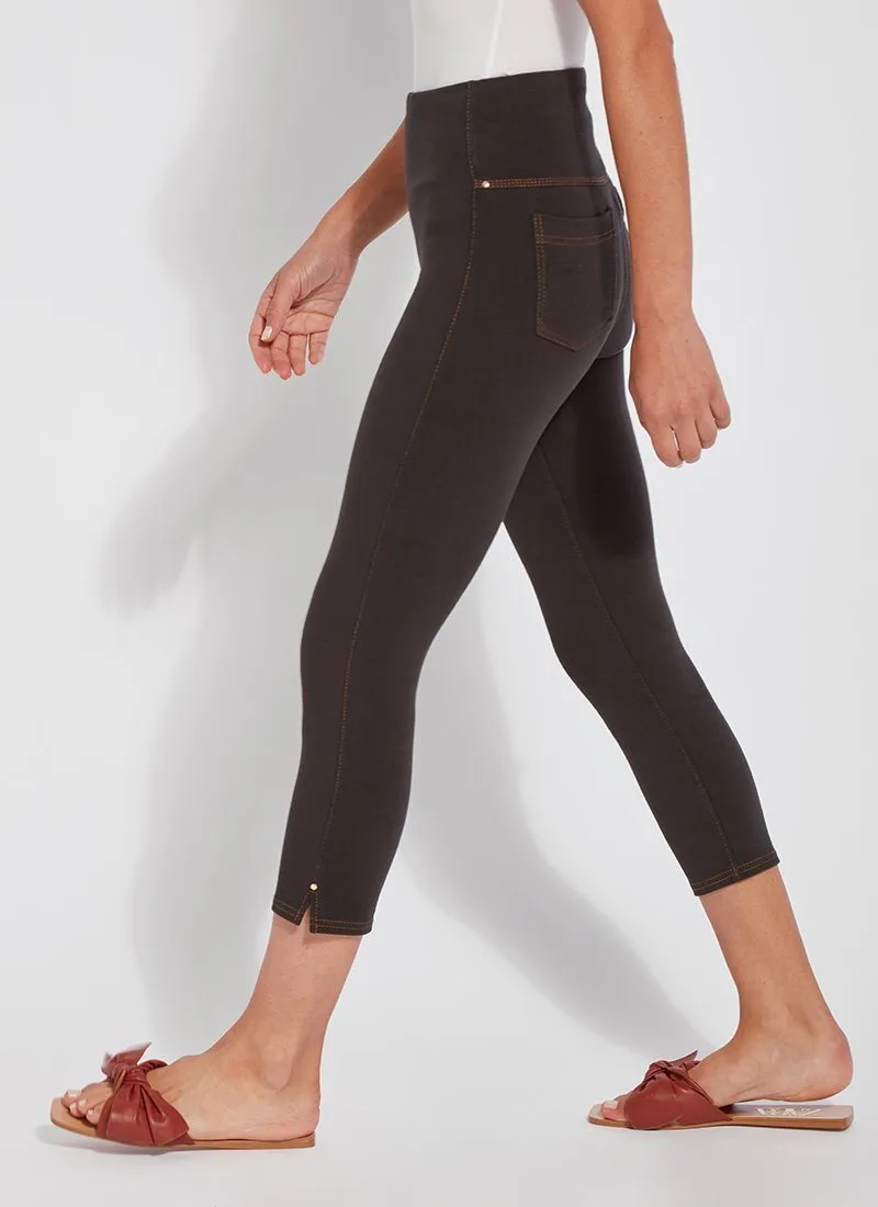 Toothpick Capri ("Cool"-ing Knit Denim 21.25" Inseam)