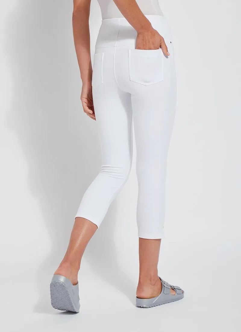 Toothpick Capri ("Cool"-ing Knit Denim 21.25" Inseam)