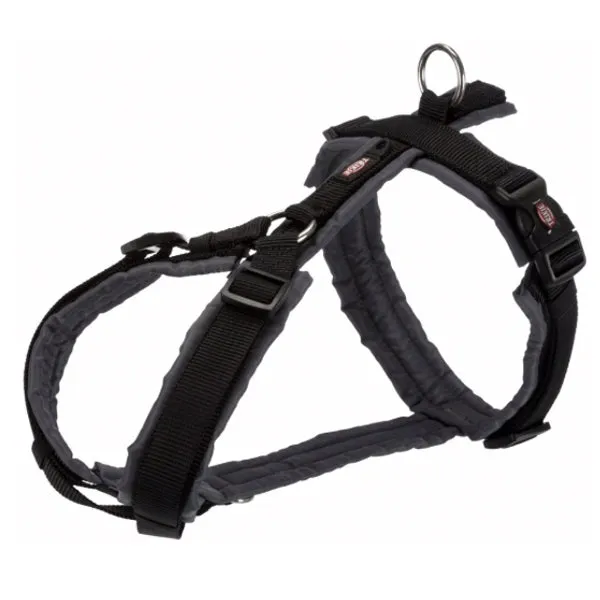Trixie Premium Trekking Harness - Black & Grey