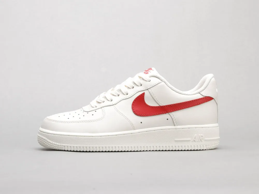 VO - AF1 retro white red low top