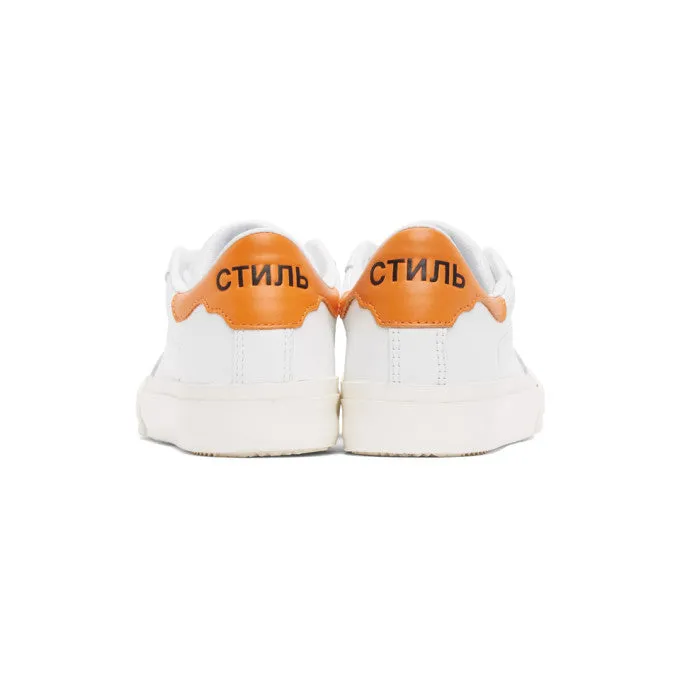 Vulcanized Low Top - White/Orange