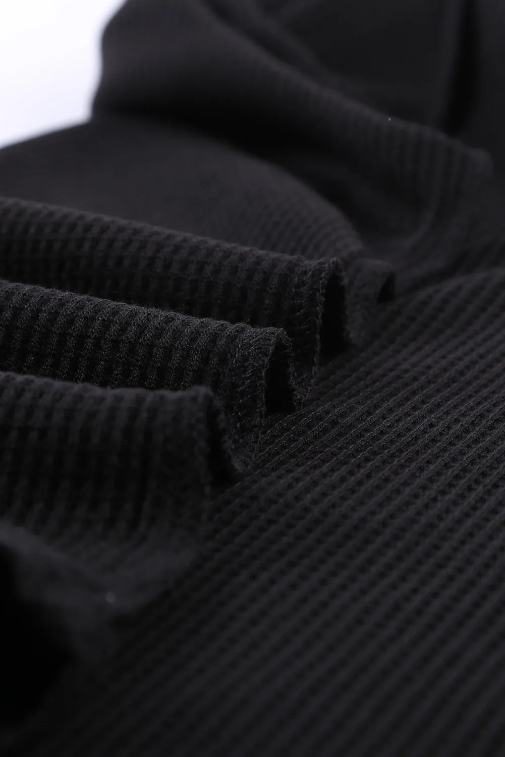 Waffle Crewneck Tank Top