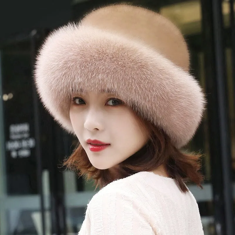 Winter Fashion Faux Fur Hat