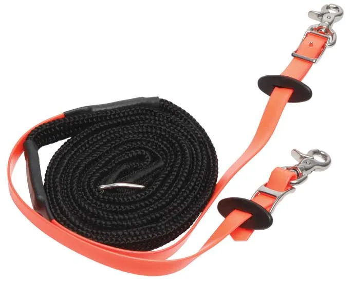Zilco Endurance Reins - Woven Grip Stainless Steel Fittings
